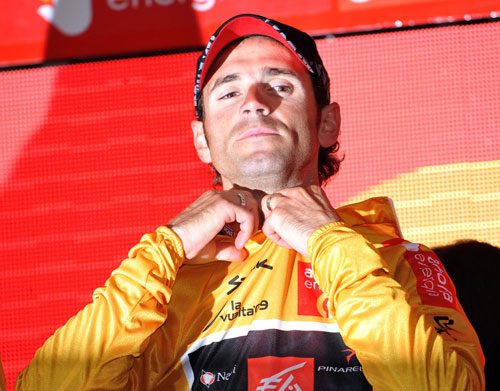 Alejandro Valverde, Vuelta a Espana 2009, stage 18