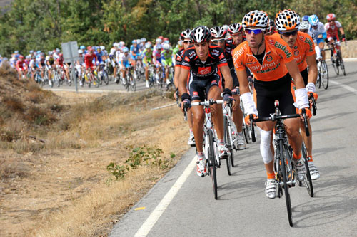 Euskaltel chase, Vuelta a Espana 2009, stage 19