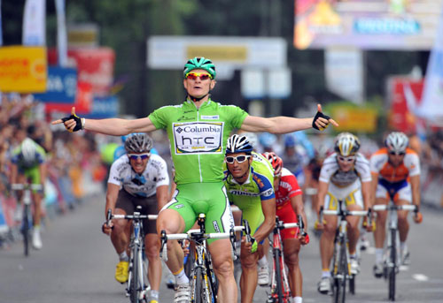 Andre Greipel, Vuelta a Espana 2009, stage 21