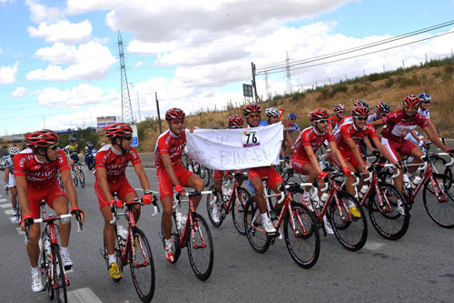 Cofidis, Bingen Fernandez retires, Vuelta a Espana 2009, stage 21