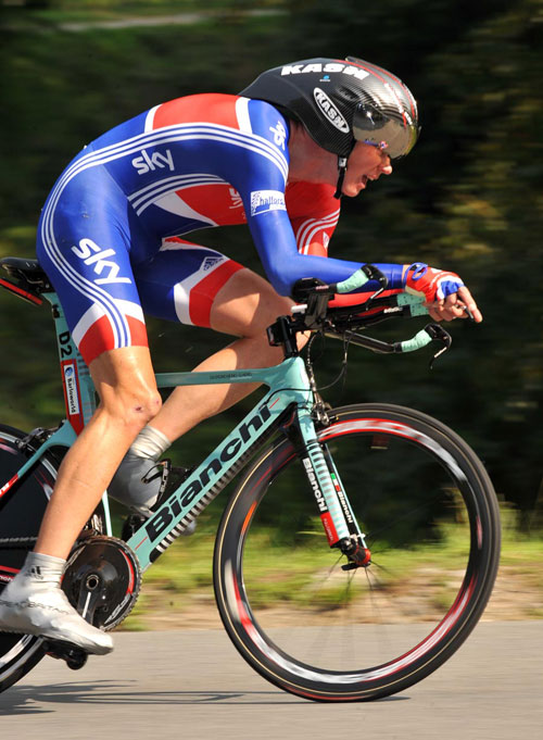 Chris Froome, Road World Championships 2009, men's time trial