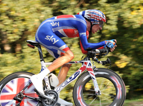 Bradley Wiggins, Road World Championships 2009, men's time trial