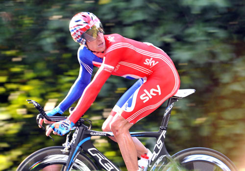 Bradley Wiggins, Road World Championships 2009, men's time trial
