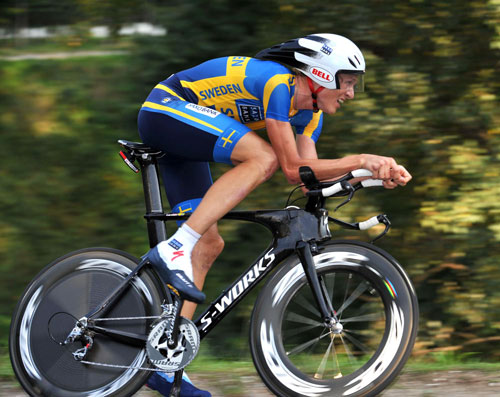 Gustav Larsson, Road World Championships 2009, men's time trial