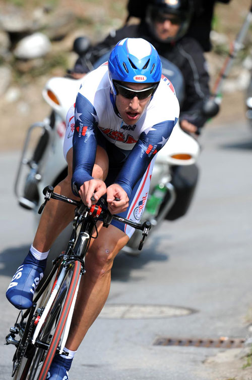 Tom Zirbel, Road World Championships 2009, men's time trial