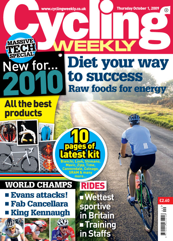 Cycling Weekly October 1 2009 cover