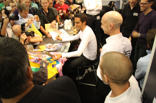 cycle09 IMG_2036.jpg Alberto Contador, Cycle Show 2009