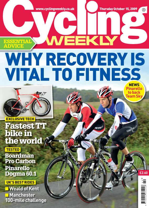 Cycling Weekly October 15 2009 cover