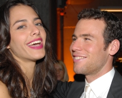 Mark Cavendish and Fiorella Migliore awards 2009 Mark Cavendish and Fiorella Migliore awards 2009