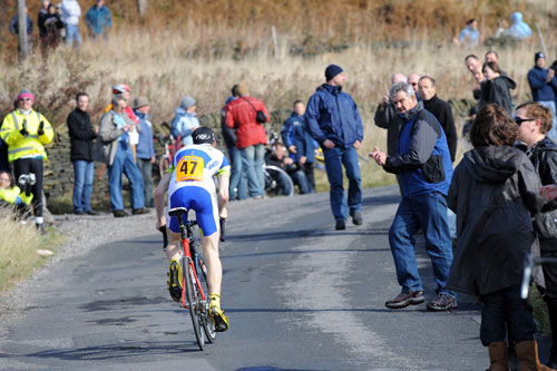 Mike Cuming, junior winner, National Hill-Climb Championship 2009 Mike Cuming, junior winner, National Hill-Climb Championship 2009