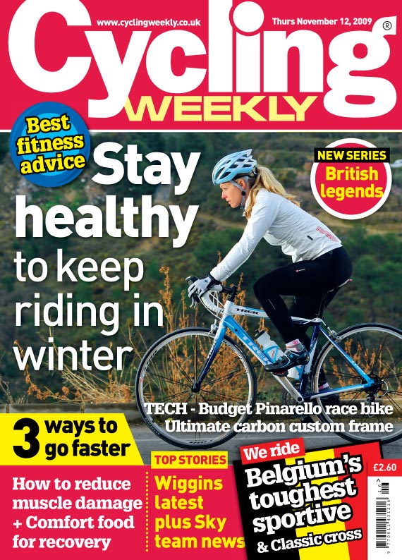 Cycling Weekly November 12 2009 cover Cycling Weekly November 12 2009 cover