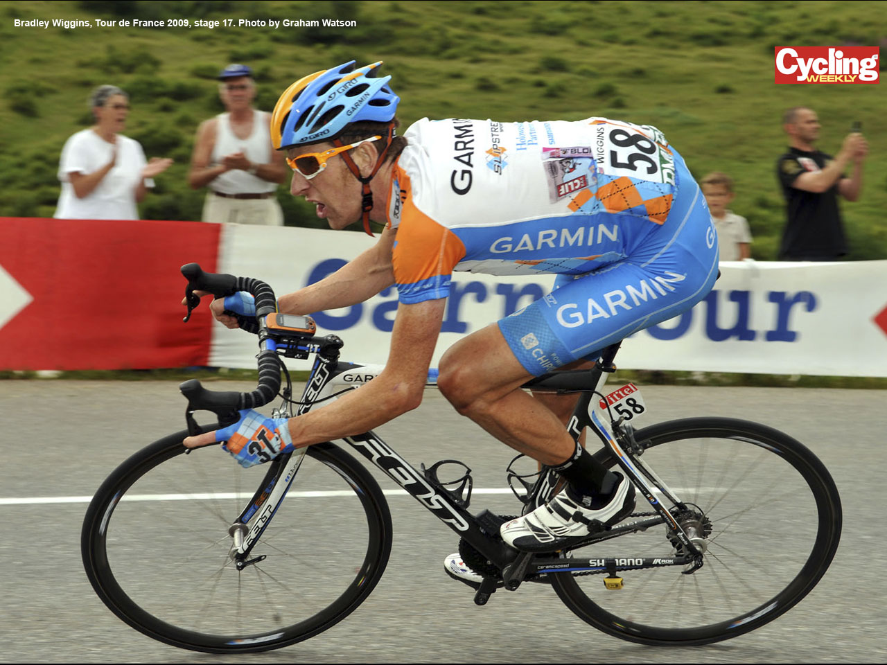 Bradley Wiggins, Tour de France 2009, stage 17
