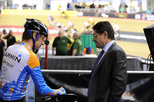 Bradley Wiggins and Paul Kimmage, Revolution 26, December 2009 Bradley Wiggins and Paul Kimmage, Revolution 26, December 2009