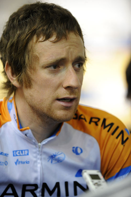 Bradley Wiggins, Revolution 26, December 2009 Bradley Wiggins, Revolution 26, December 2009