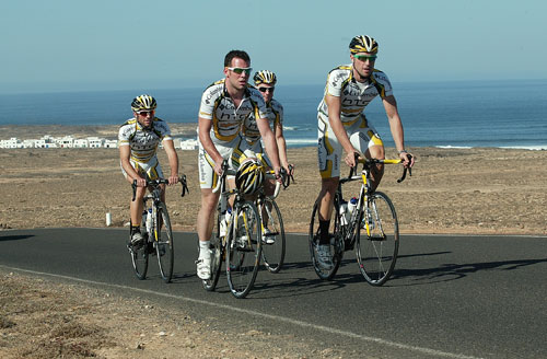 Mark Cavendish, Columbia HTC training, Lanzarote Dec 2009 Mark Cavendish, Columbia HTC training, Lanzarote Dec 2009