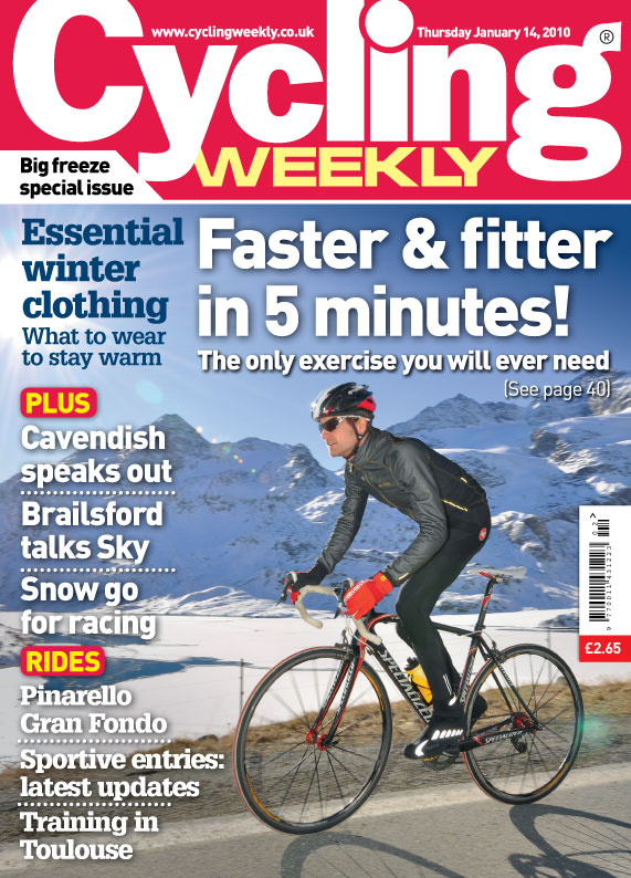 Cycling Weekly January 14 2010 cover Cycling Weekly January 14 2010 cover