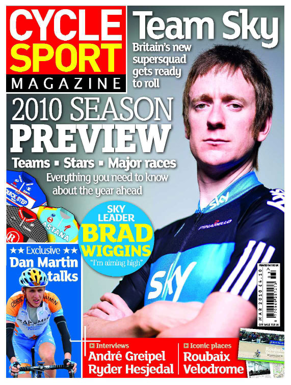 Cycle Sport March 2010 cover Cycle Sport March 2010 cover