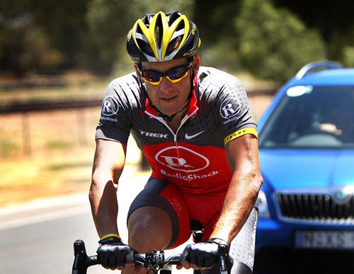 Lance Armstrong, Tour Down Under 2010 Lance Armstrong, Tour Down Under 2010