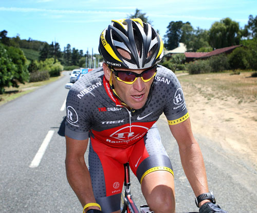 Lance Armstrong, Tour Down Under 2010