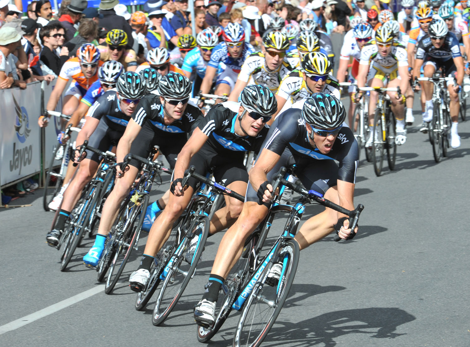 cancer council helpline classic, lance armstrong, team sky, 2010