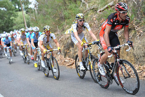 Caisse d'Epargne chase, Tour Down Under 2010, stage three