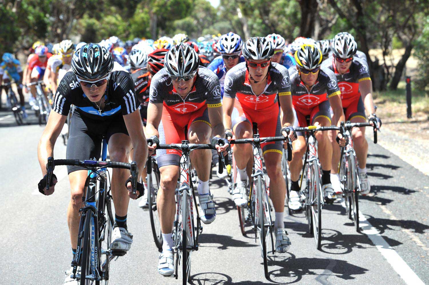 Stage Four 2010 Tour Down Under Andre Greipel Lance Armstrong tour down under 2010, tdu 2010, tdu, stage 4, andre greipel, lance armstrong, team sky, radioshack, htc columbia
