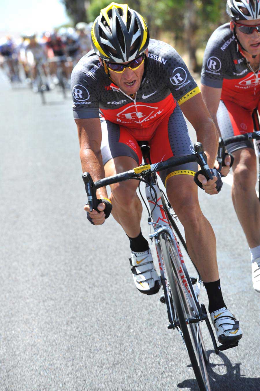 Stage Four 2010 Tour Down Under Andre Greipel Lance Armstrong tour down under 2010, tdu 2010, tdu, stage 4, andre greipel, lance armstrong, team sky, radioshack, htc columbia