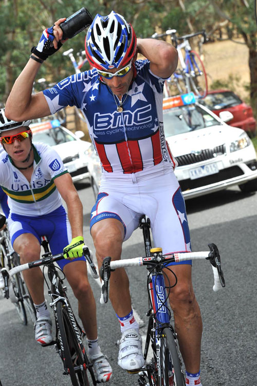 George Hincapie, Tour Down Under 2010, stage four