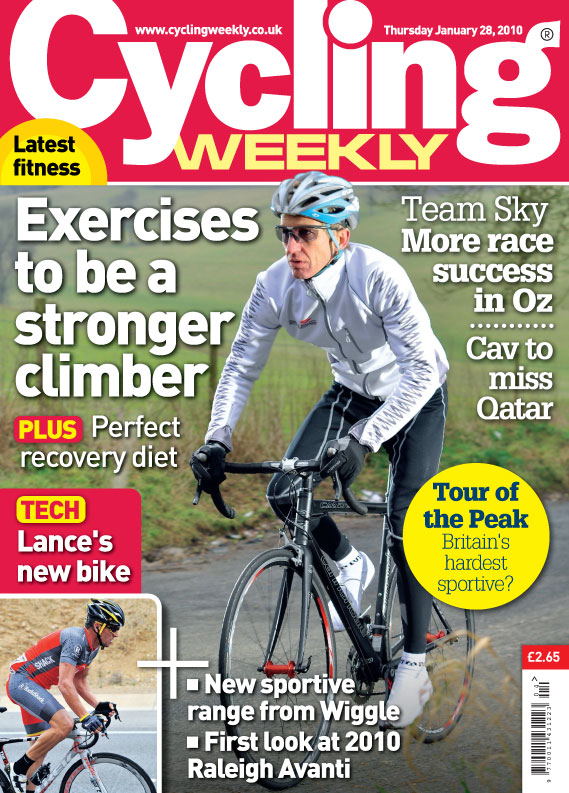 Cycling Weekly January 28 2010 cover Cycling Weekly January 28 2010 cover