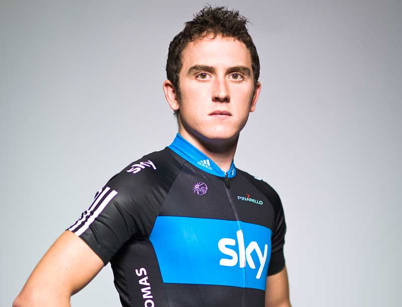 Geraint Thomas Team Sky British Welsh professional cyclist 2010 geraint thomas, team sky, sky, sky pro cycling, professional cyclist, 2010