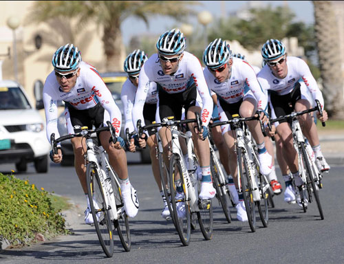 Omega Pharma-Lotto, Tour of Qatar 2010, stage 1 TTT