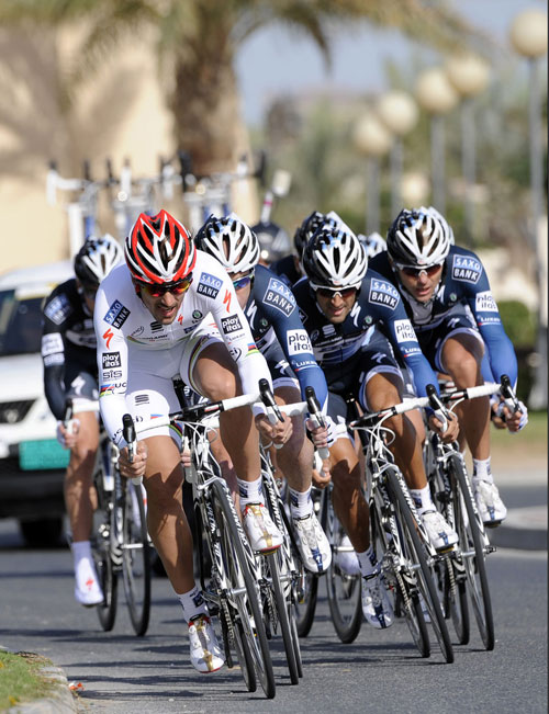 Saxo Bank, Tour of Qatar 2010, stage 1 TTT