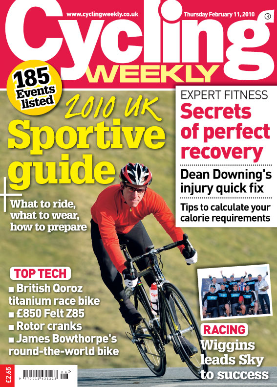 Cycling Weekly February 11 2010 cover Cycling Weekly February 11 2010 cover