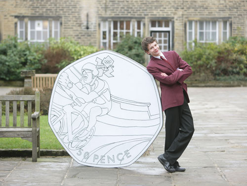 Theo Crutchley-Mack, New 50p coin design, London 2012 Theo Crutchley-Mack, New 50p coin design, London 2012