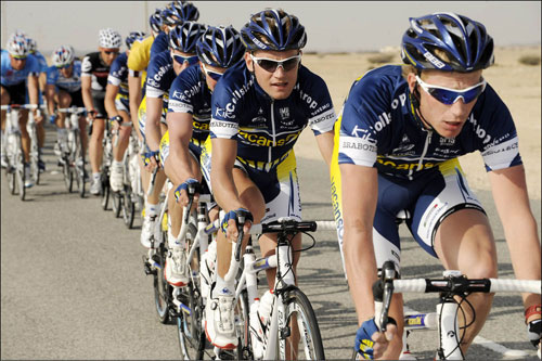 Vacansoleil, Tour of Qatar 2010, stage 4 Vacansoleil, Tour of Qatar 2010, stage 4