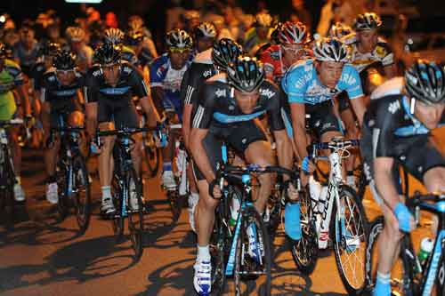 Team Sky set the pace, Tour of Oman 2010, stage one