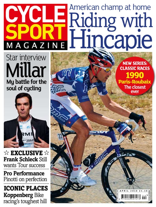 Cycle Sport April 2010 cover Cycle Sport April 2010 cover