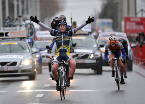 Bobbie Traksel wins Kuurne-Brussels-Kuurne 2010 Bobbie Traksel wins Kuurne-Brussels-Kuurne 2010