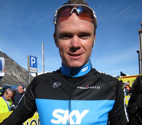 Chris Froome, Team Sky, March 2010 Chris Froome, Team Sky, March 2010