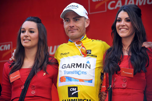 Robbie Hunter leads overall, Tour of Murcia 2010, stage 2