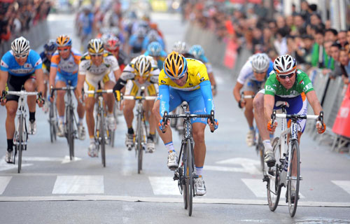 Sprint finale, Tour of Murcia 2010, stage 2