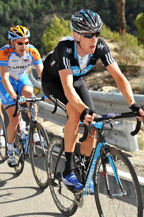 Bradley Wiggins, Tour of Murcia 2010, stage 2