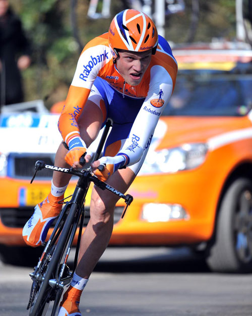 Lars Boom wins, Paris-Nice 2010, Stage one prologue