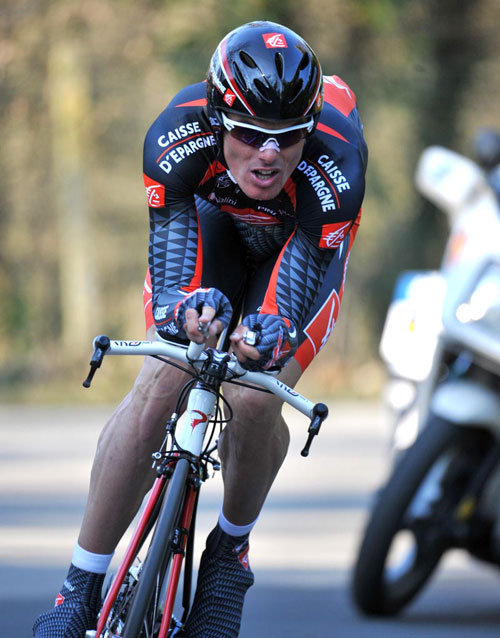 Luis Leon Sanchez, Paris-Nice 2010, stage one prologue