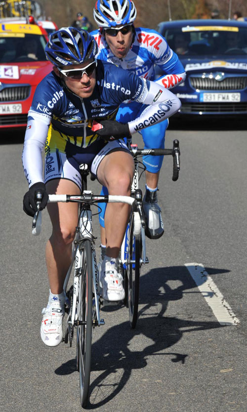 First escape, Paris-Nice 2010, stage one