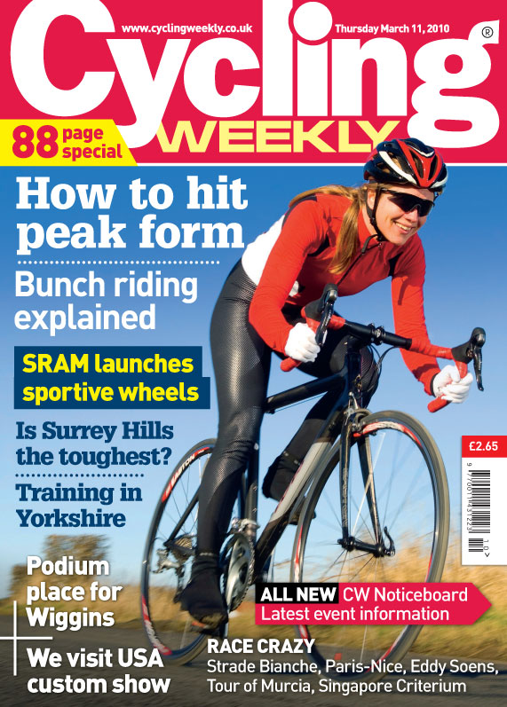 Cycling Weekly March 11 2010 cover Cycling Weekly March 11 2010 cover