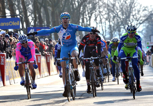 William Bonnet wins, Paris-Nice 2010, stage two