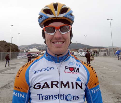 Tyler Farrar, Tirreno-Adriatico 2010, stage one Tyler Farrar, Tirreno-Adriatico 2010, stage one