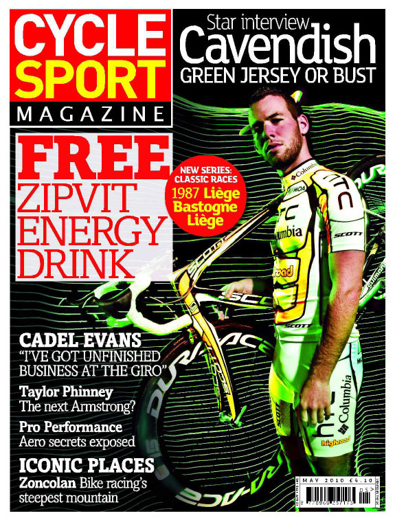 Cycle Sport May 2010 cover Cycle Sport May 2010 cover