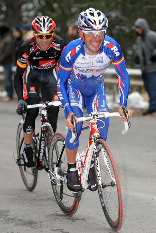 Rodriguez and Valverde, Paris-Nice 2010, stage four